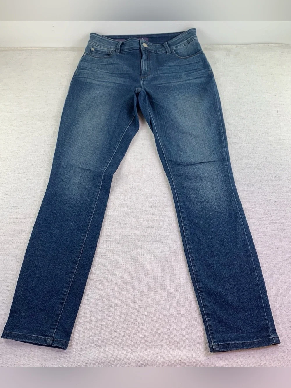 NYDJ high rise Alina Legging lift tuck technology skinny jeans women's size 8